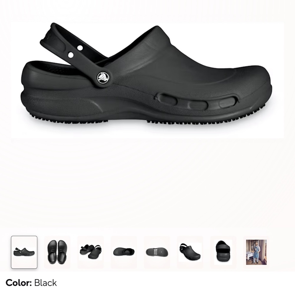 CROCS bistro Women's Black Water Shoes